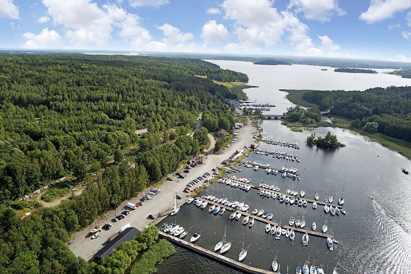 Småbåtshamn i Viksjö