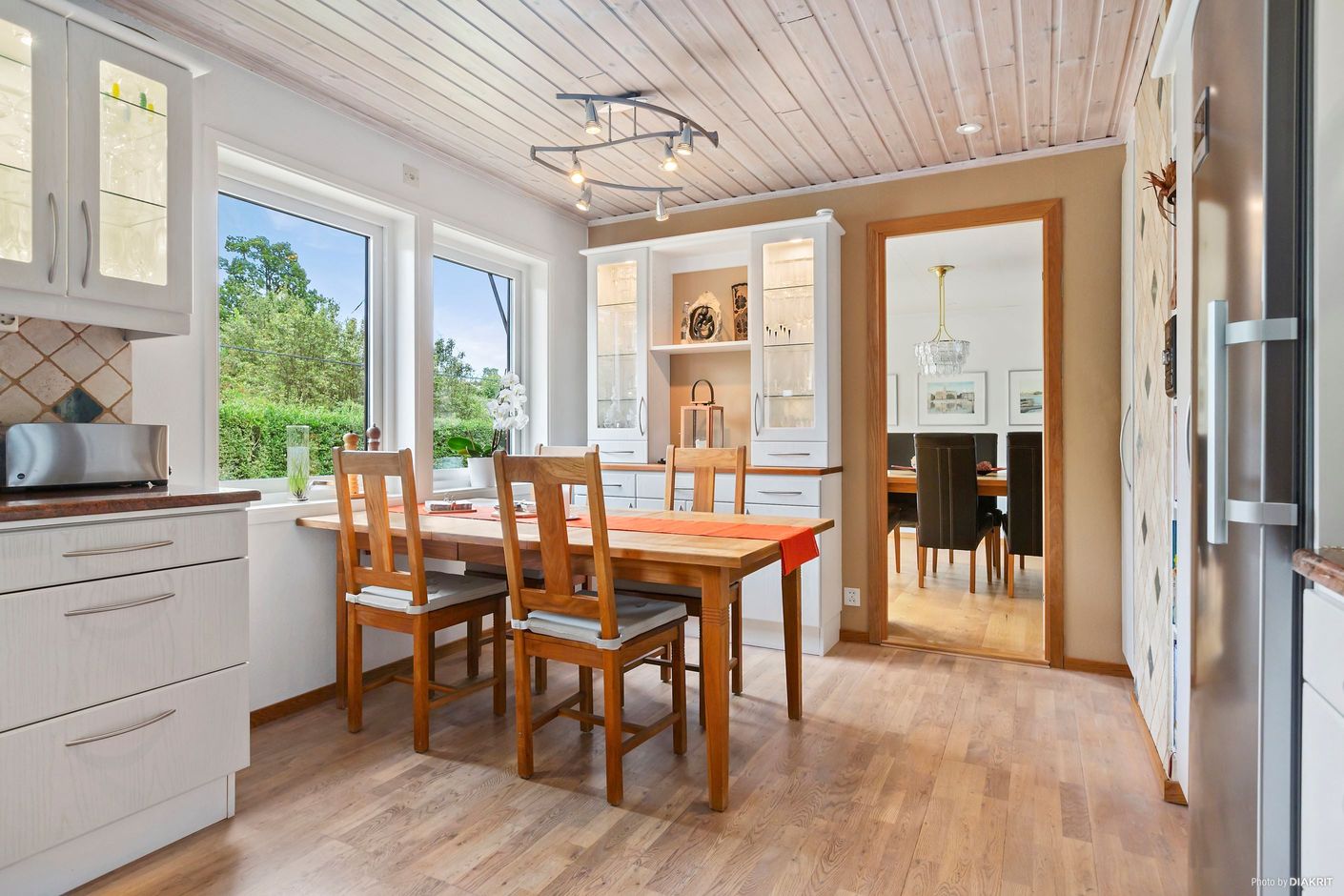 Kök med matplats