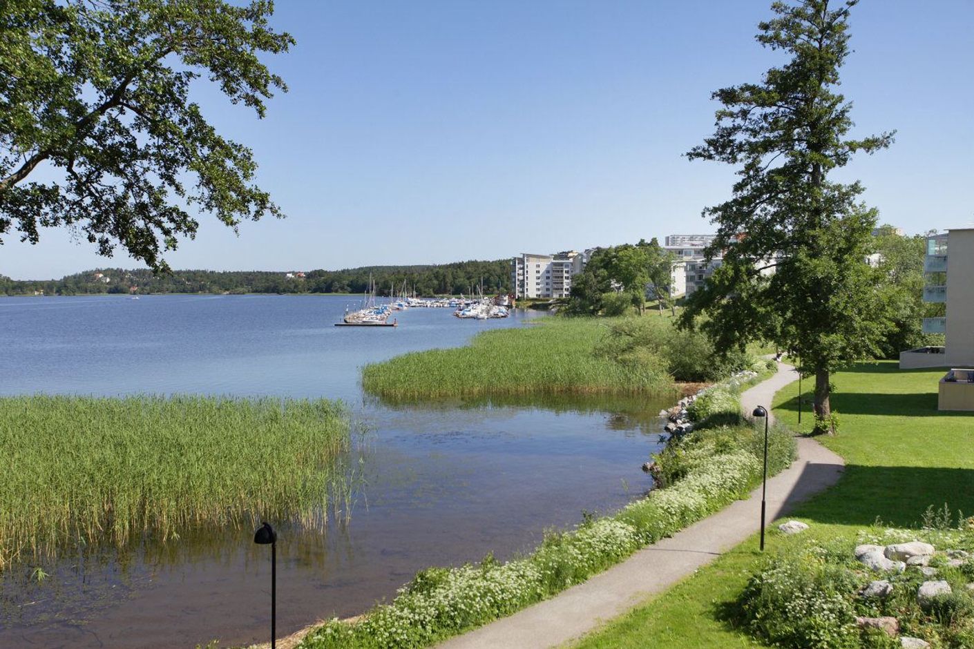 Bolinder strand - strandpromenaden