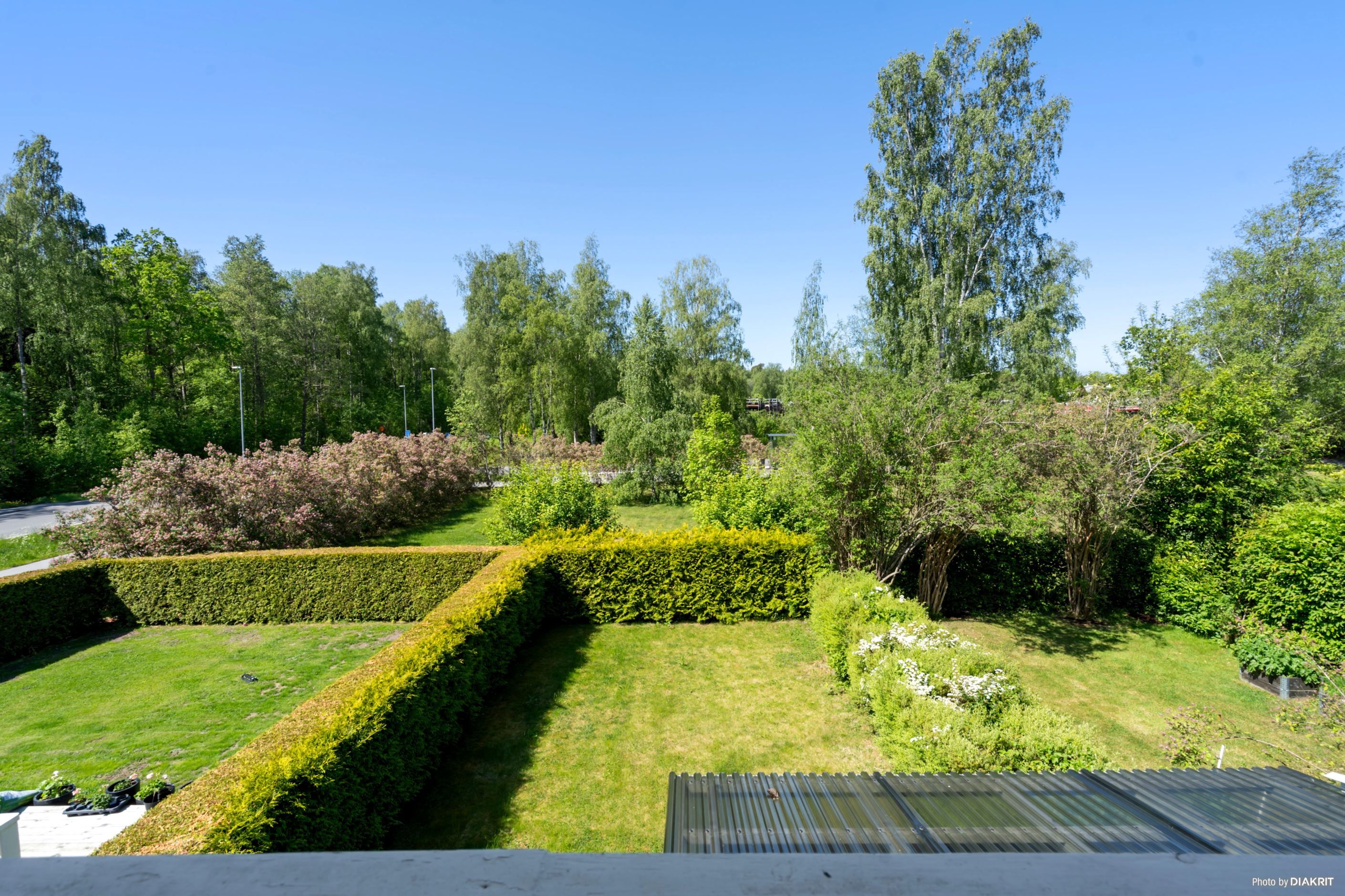 Vy från balkongen