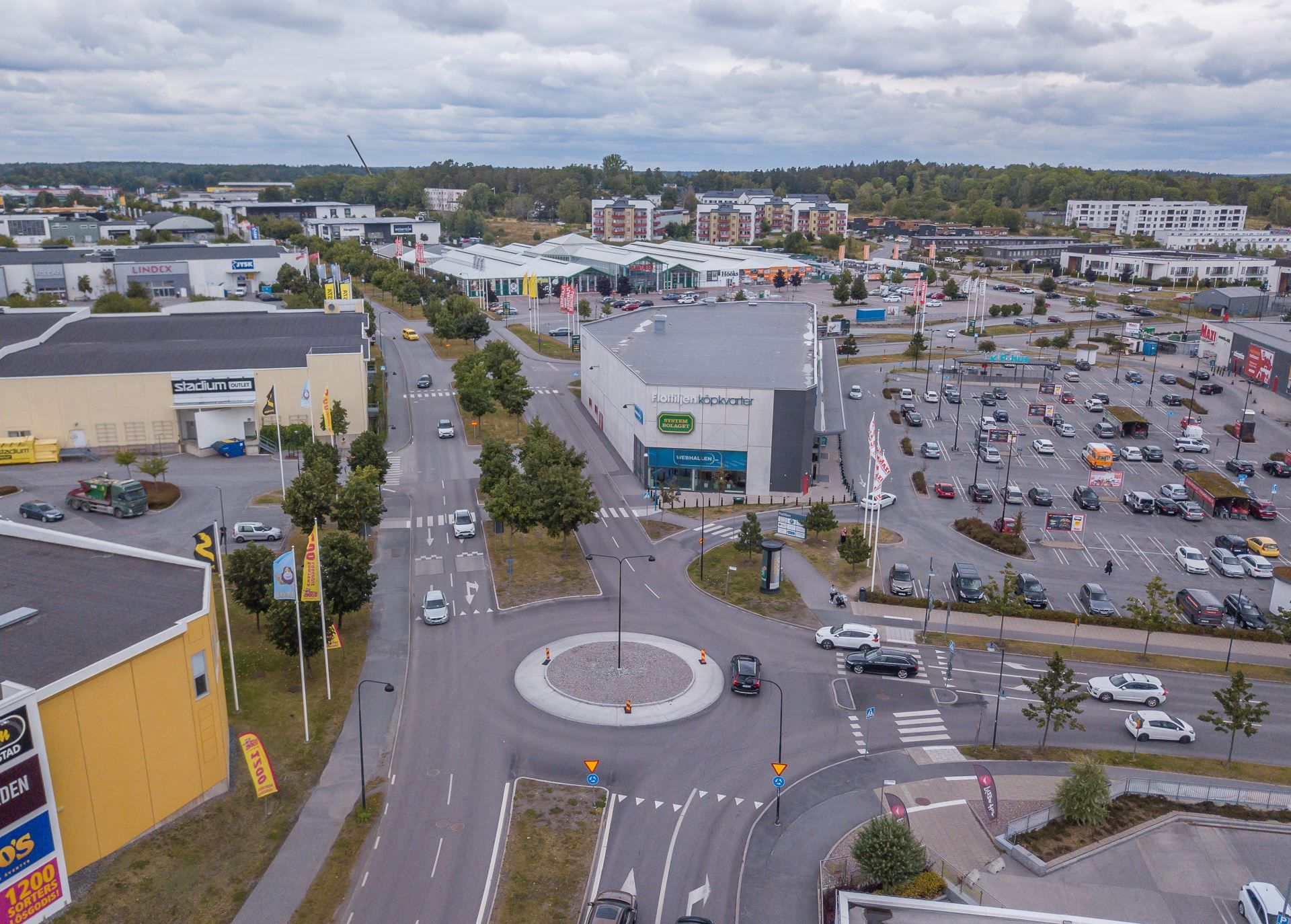 Handelsutbud i Barkarbystaden
