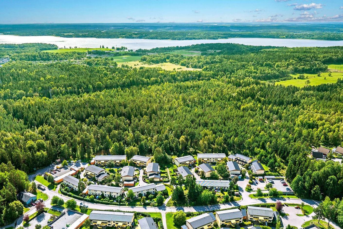 Vy över Viksjö