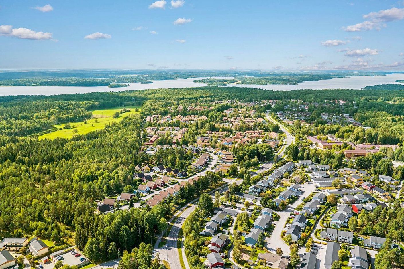 Vy över Viksjö