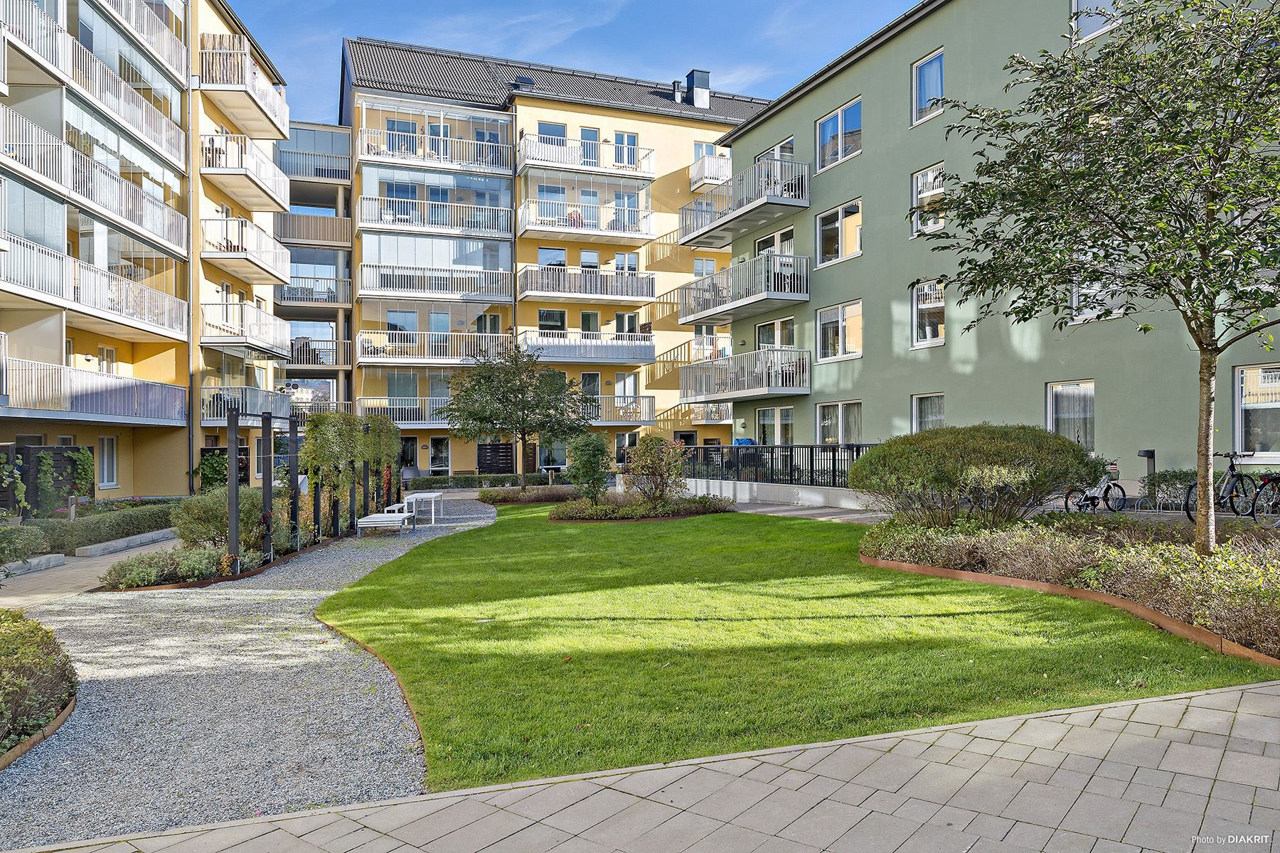 Fasadbild från gården
