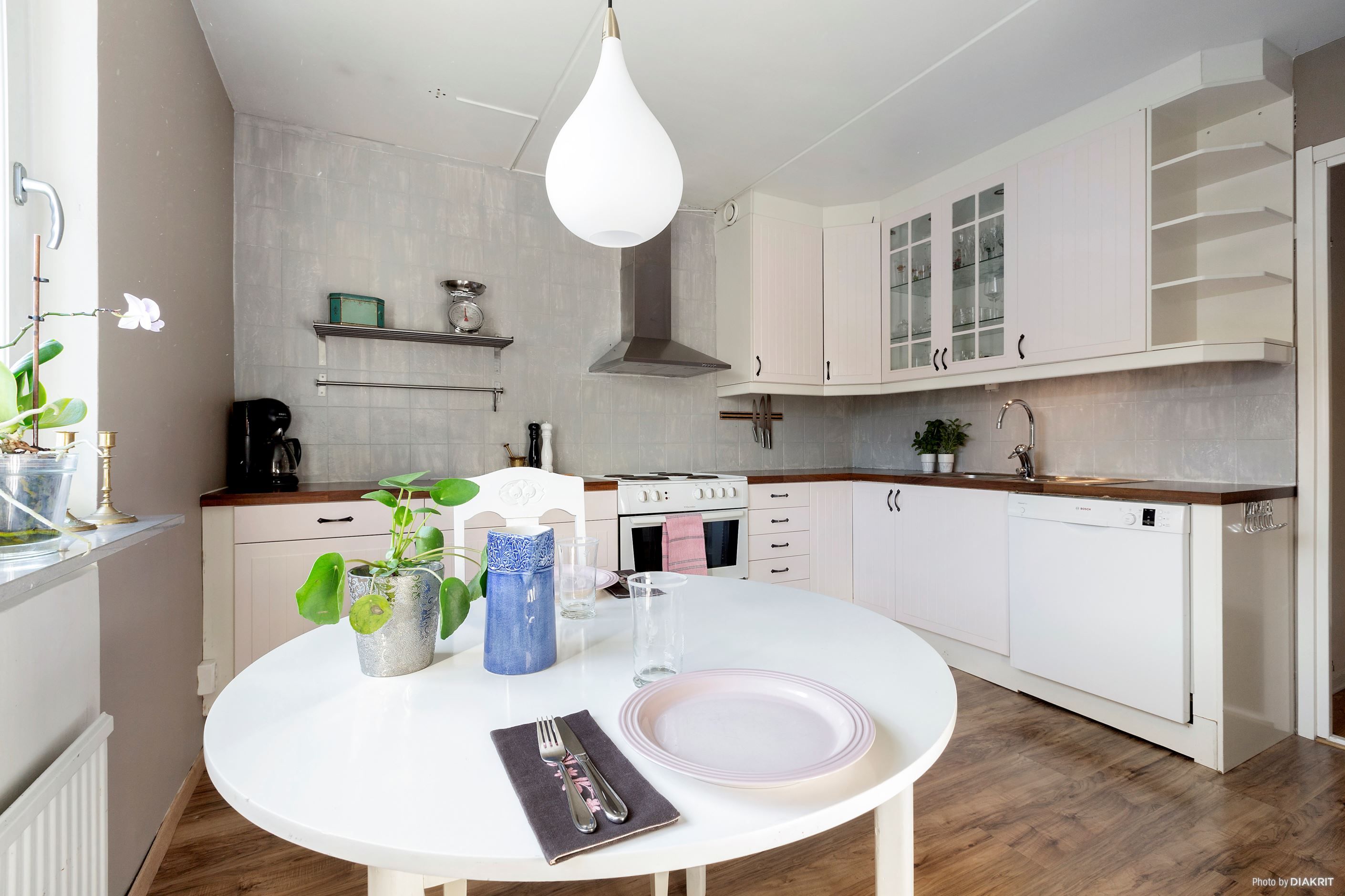 Kök med matplats