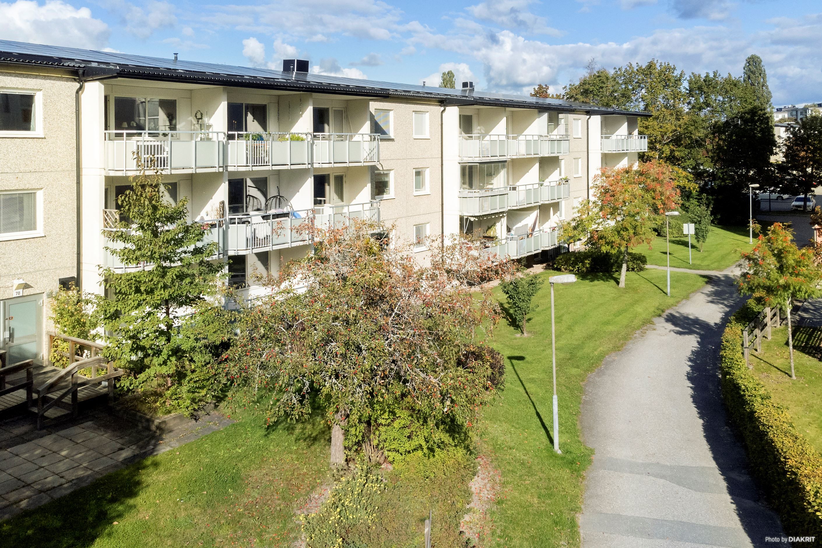 Fasadbild från baksidan av huset