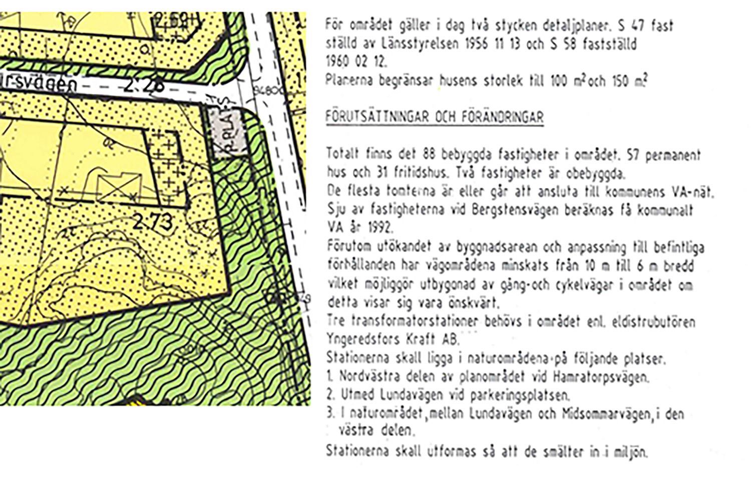 Plankarta Rådjursvägen 16