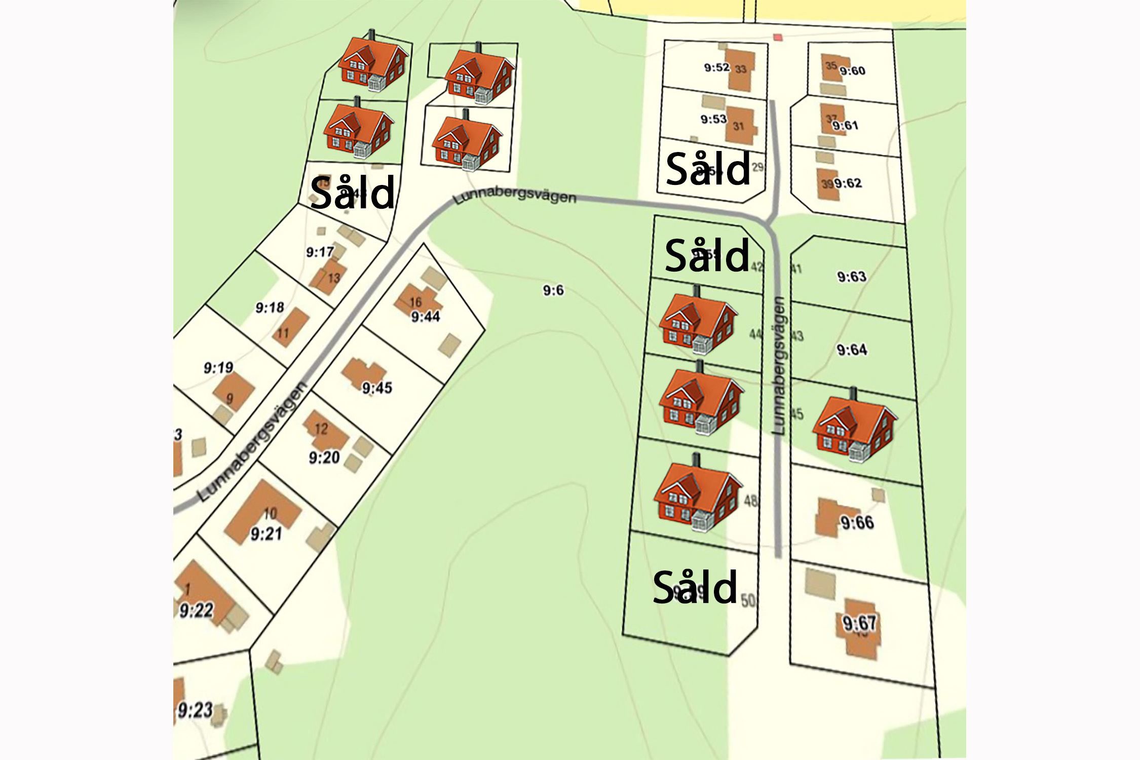 4 av 12 tomter sålda!
