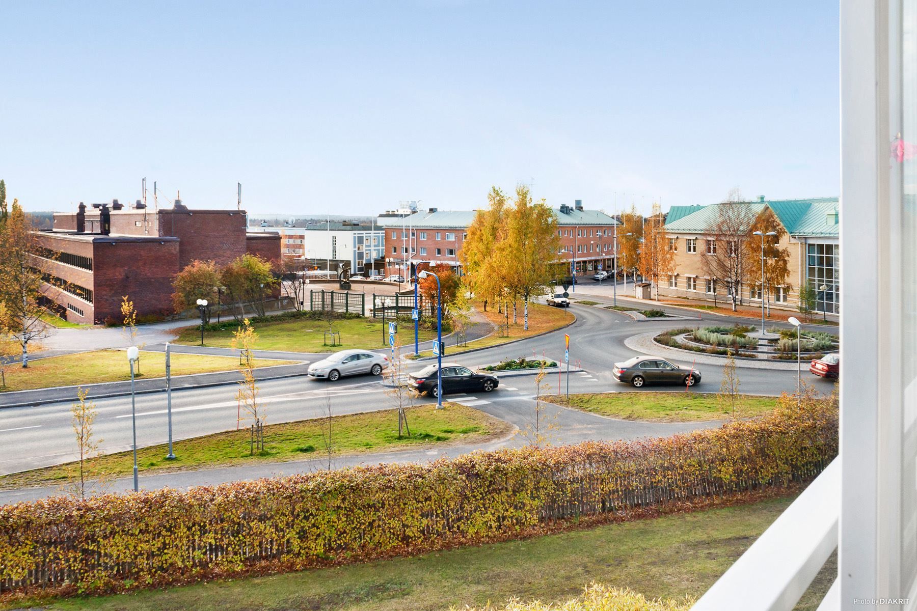 Utsikt från balkongen
