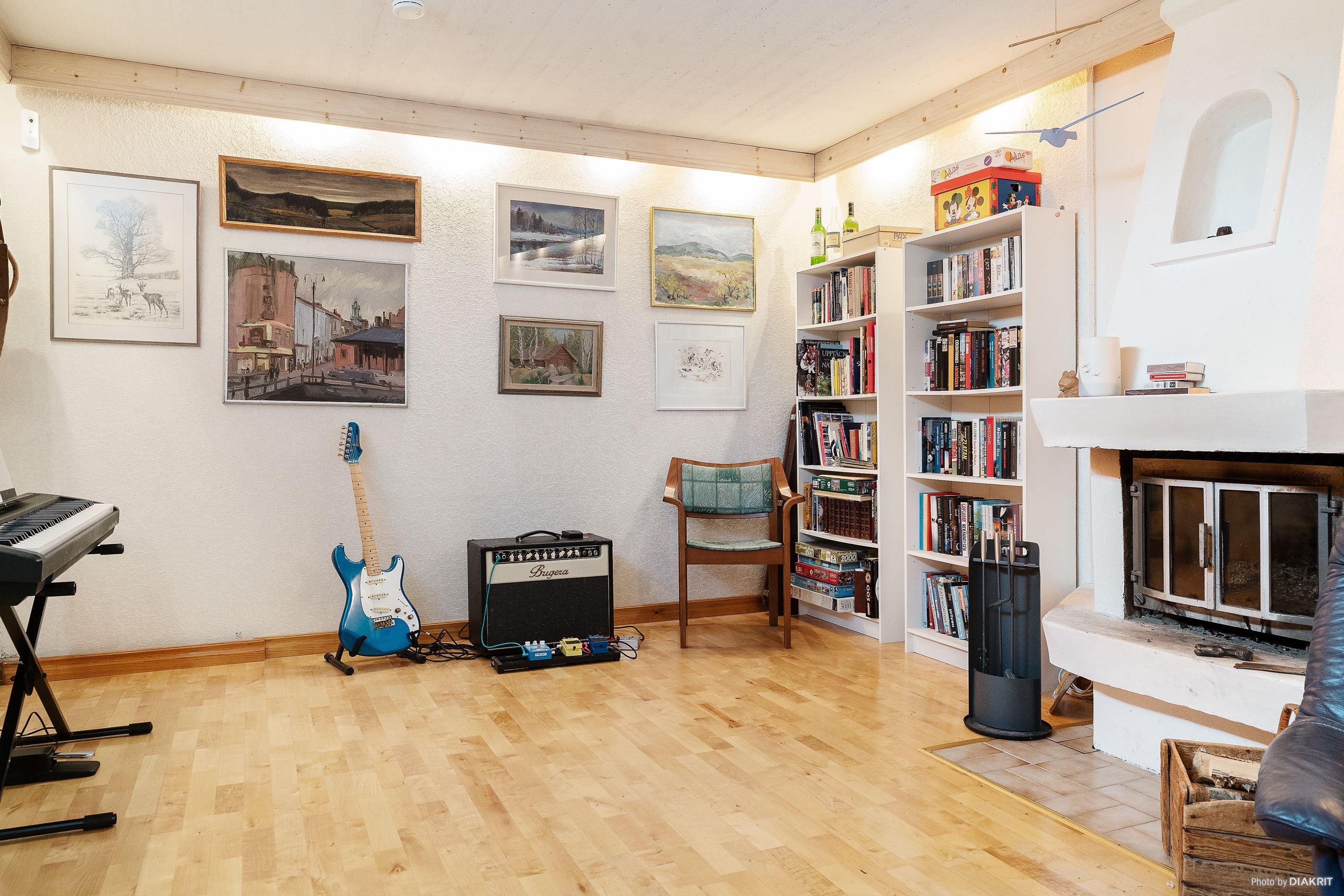 Gillestuga i källarplan