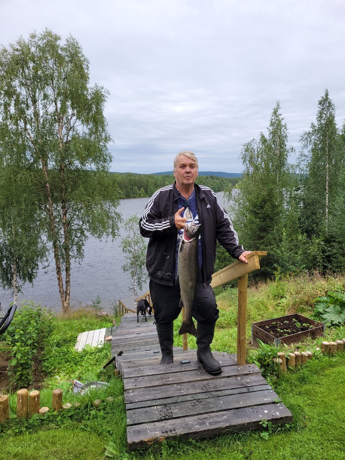 Bra fiskevatten (säljarens privata bild)