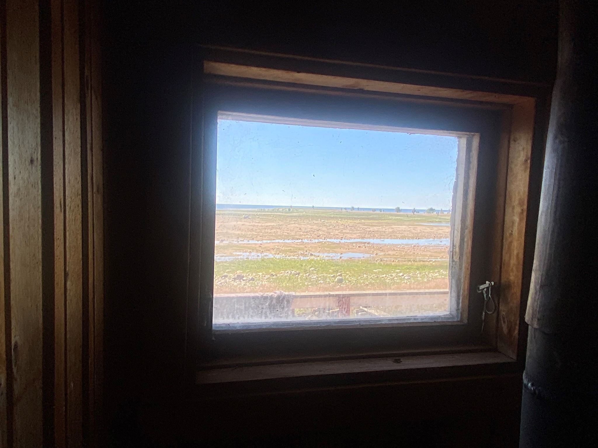 Utsikt från bastu (säljarens privata bild)
