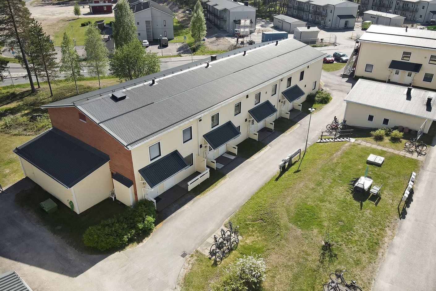 Trivsamt grönområde.