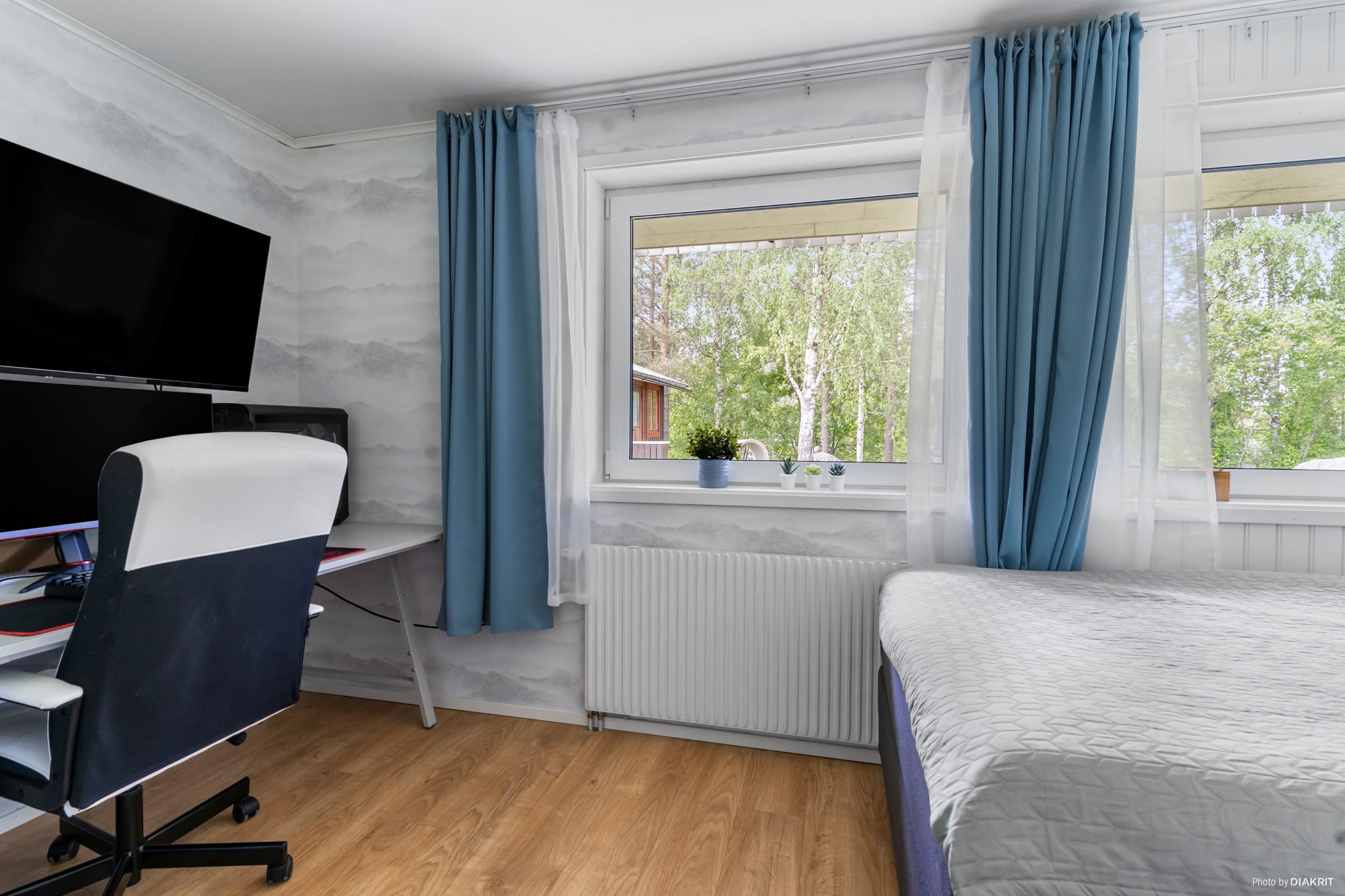 Sovrum 4 på suterrängplan