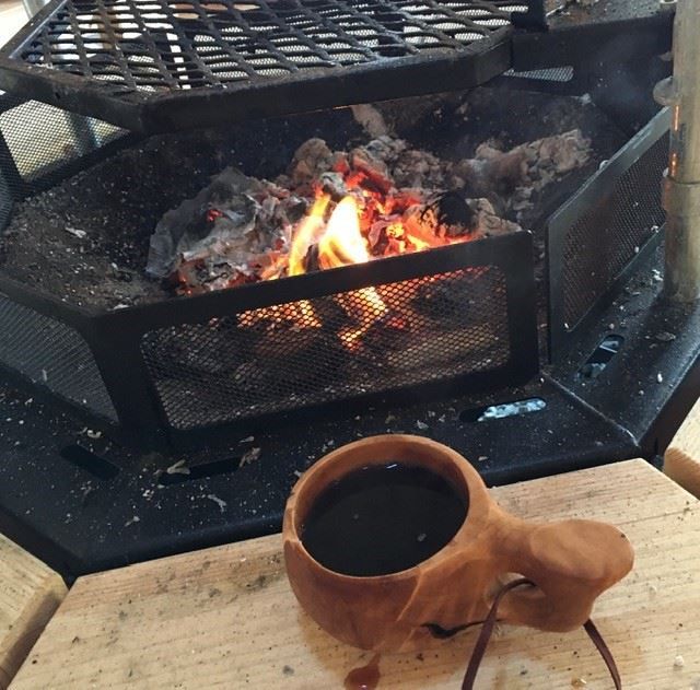 Detaljbild grillkåta - säljarens privata bild