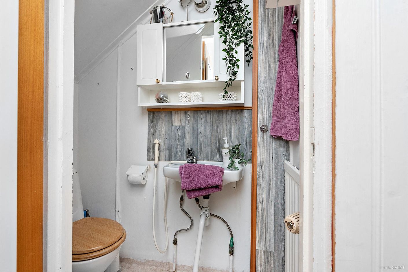WC på övreplan