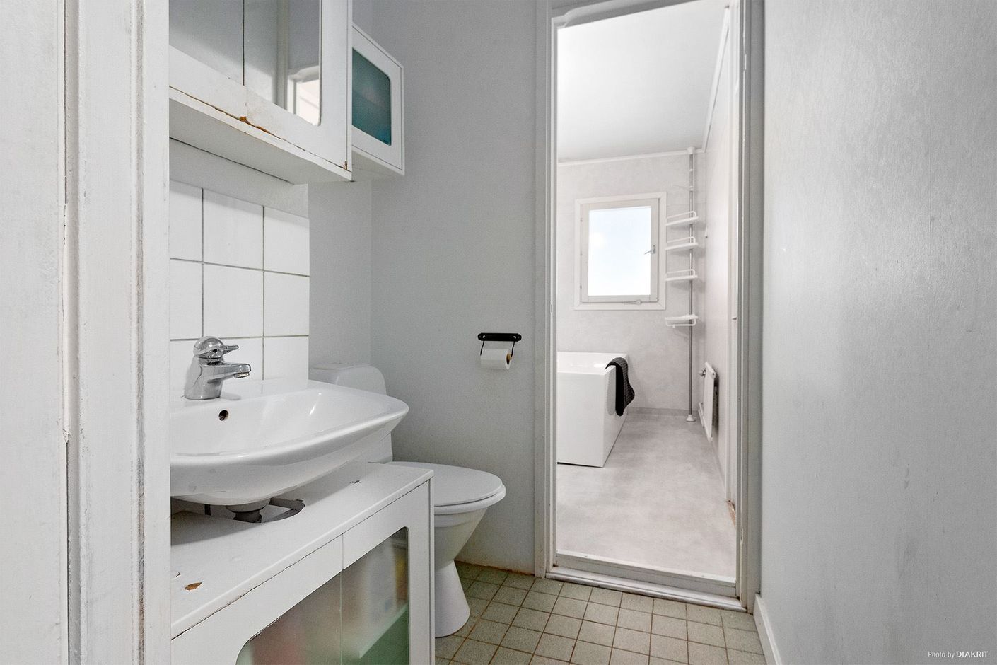 WC-del och badrum