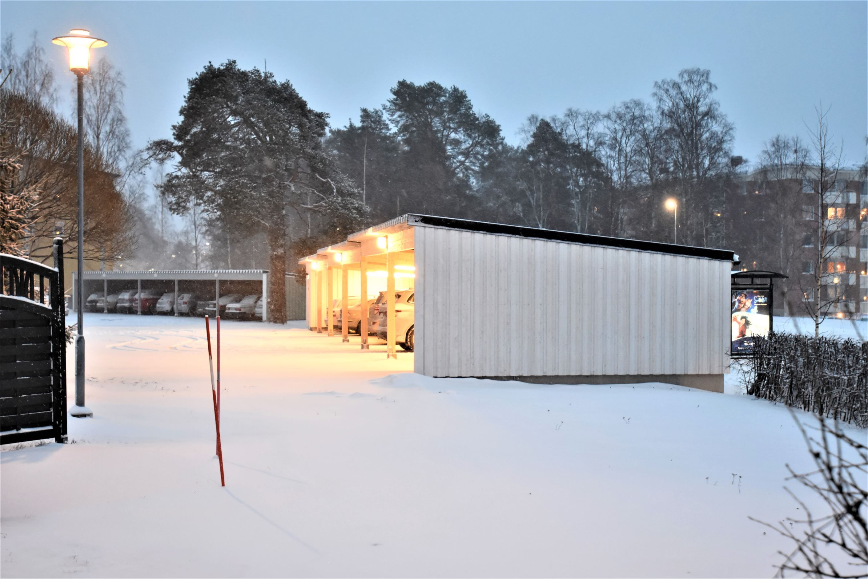 Nya carports i föreningen