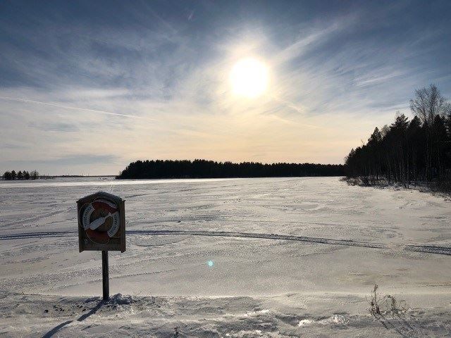 Strand vid Staffans 30 - säljarens privata bild