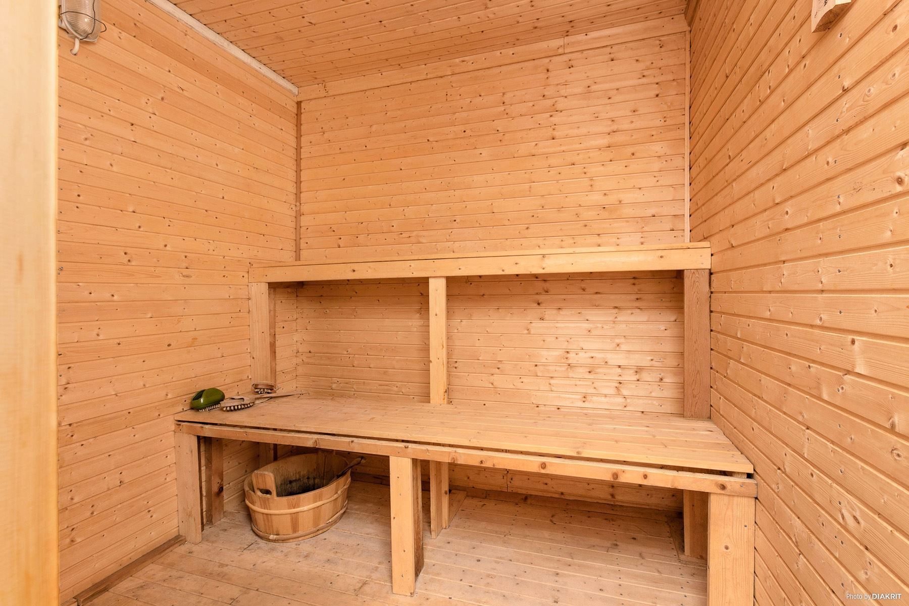 Bastu i källarplan