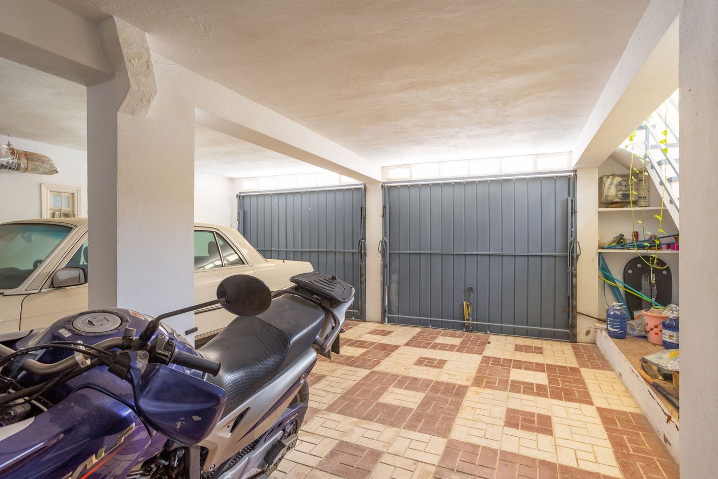 Large garage