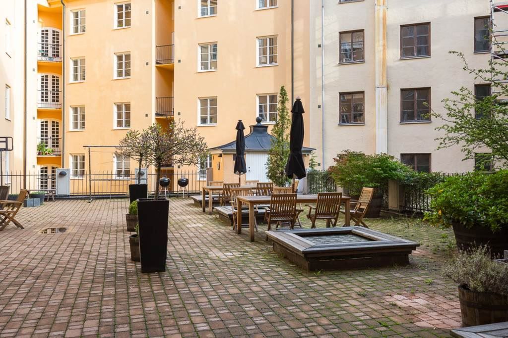 Föreningens fina innergård