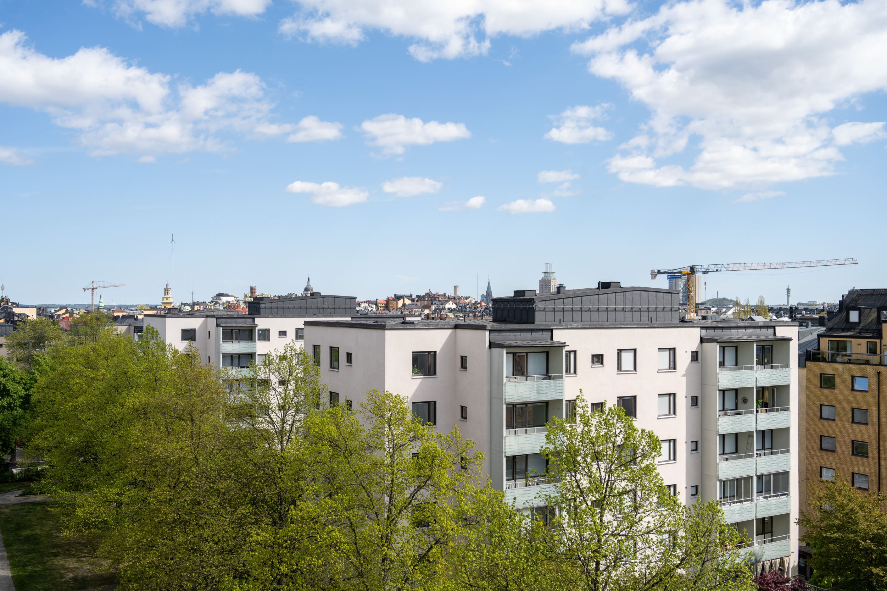 Utsikt från balkongen