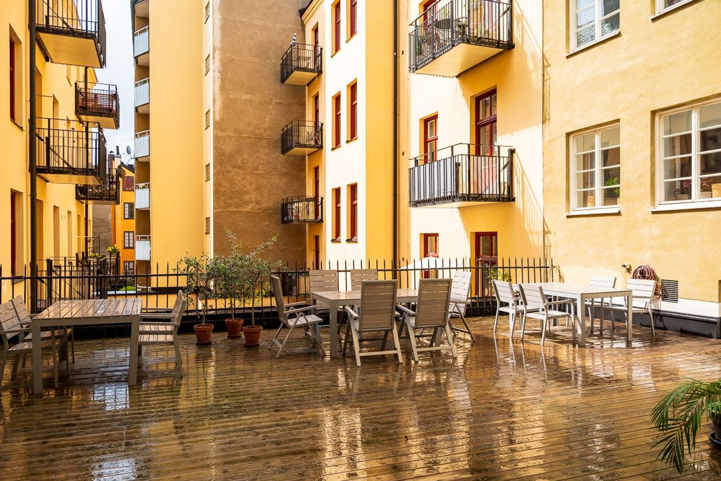 Föreningens innergård
