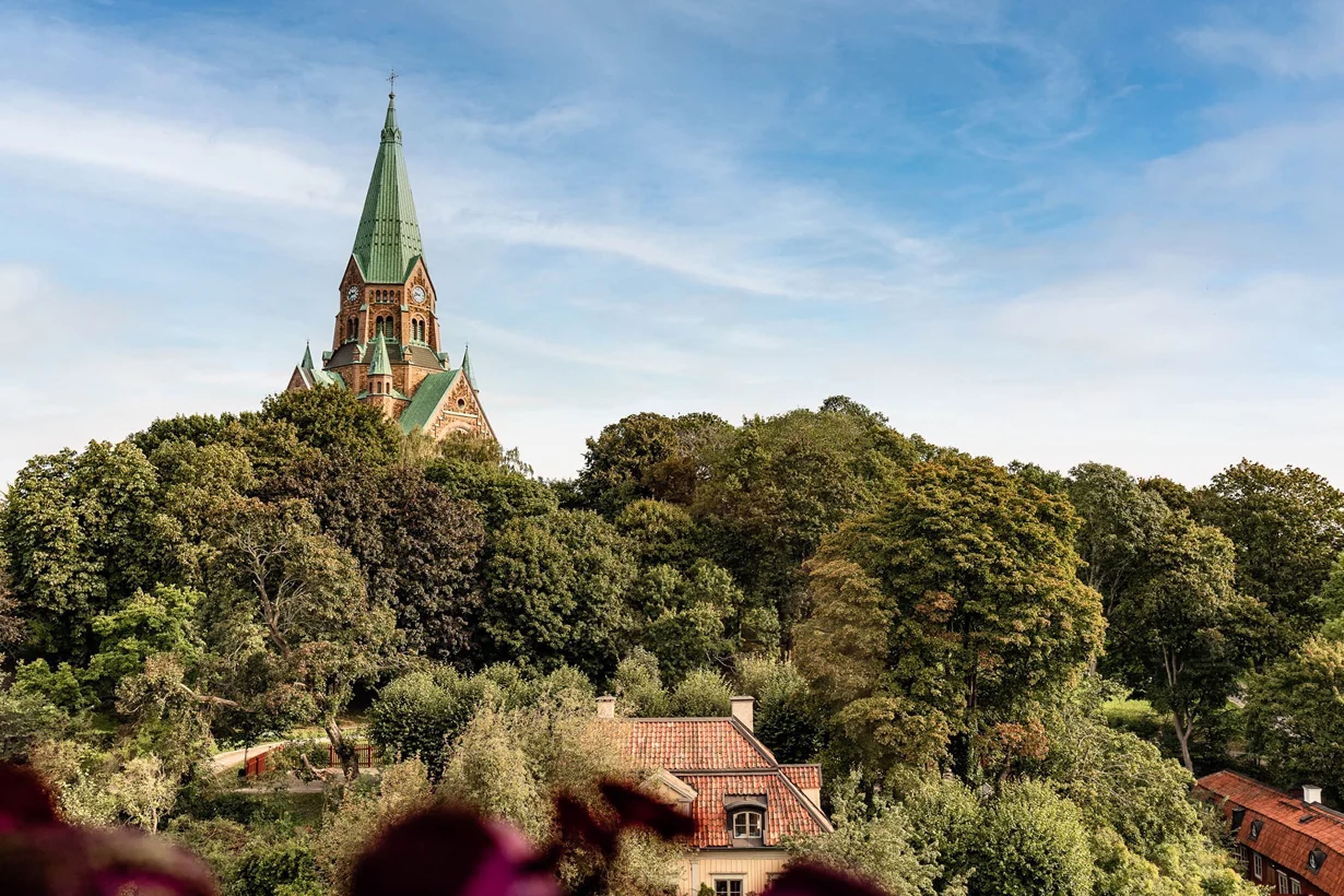 Utsiktsbild sommartid