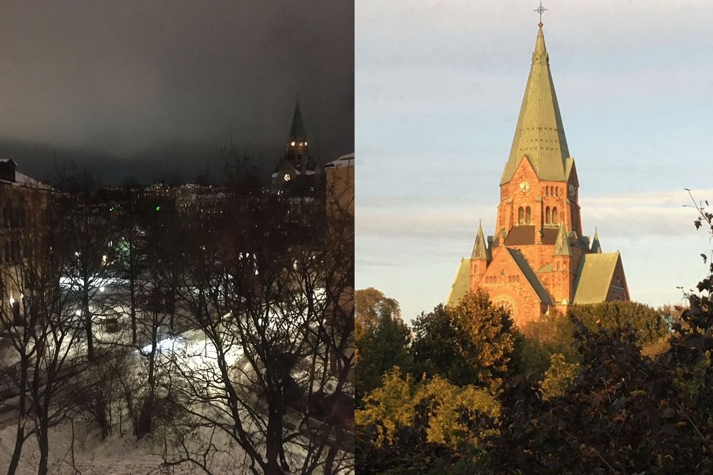 Säljarens egen bild från burspråket i vardagsrummet