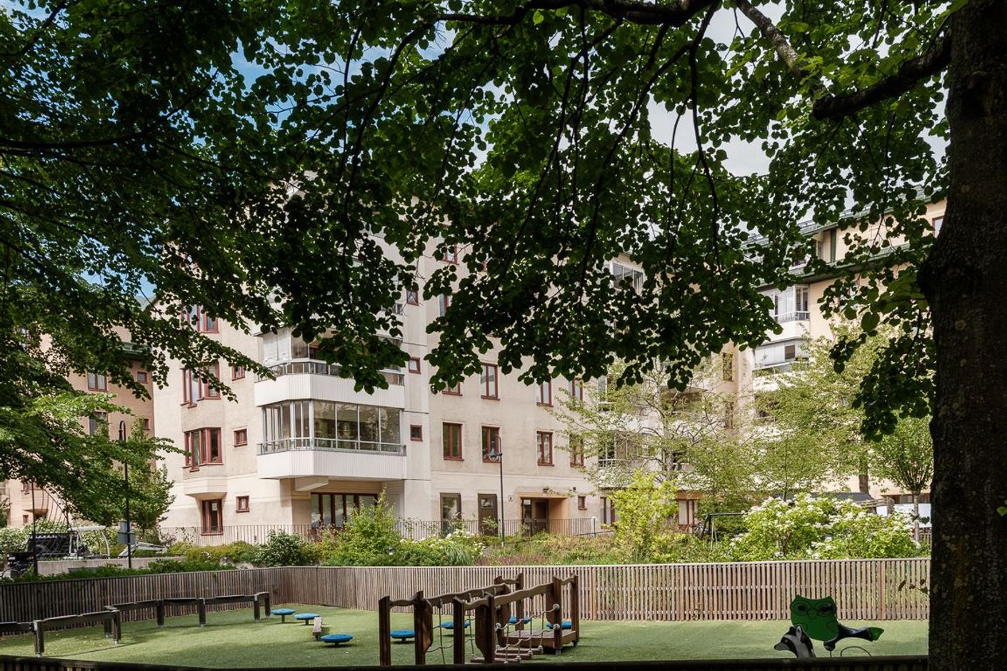 En av föreningens tre gårdar