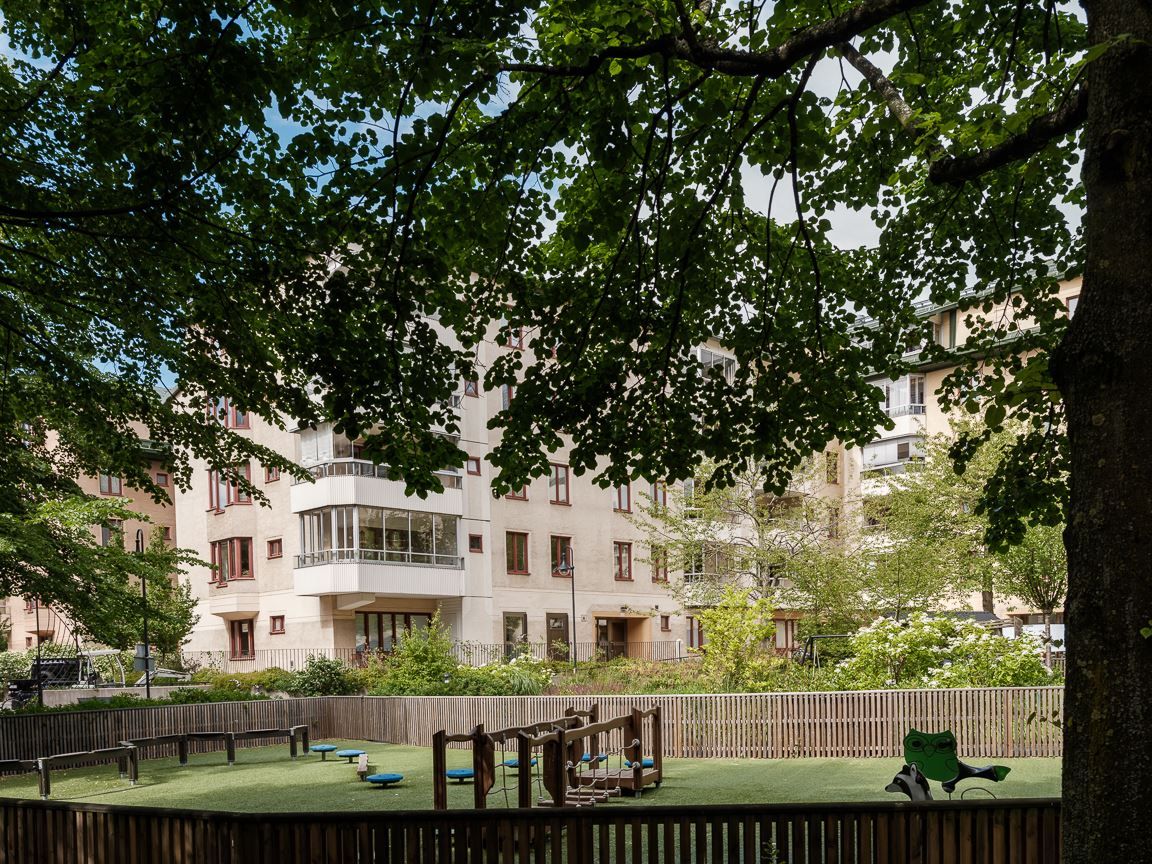 En av föreningens tre gårdar