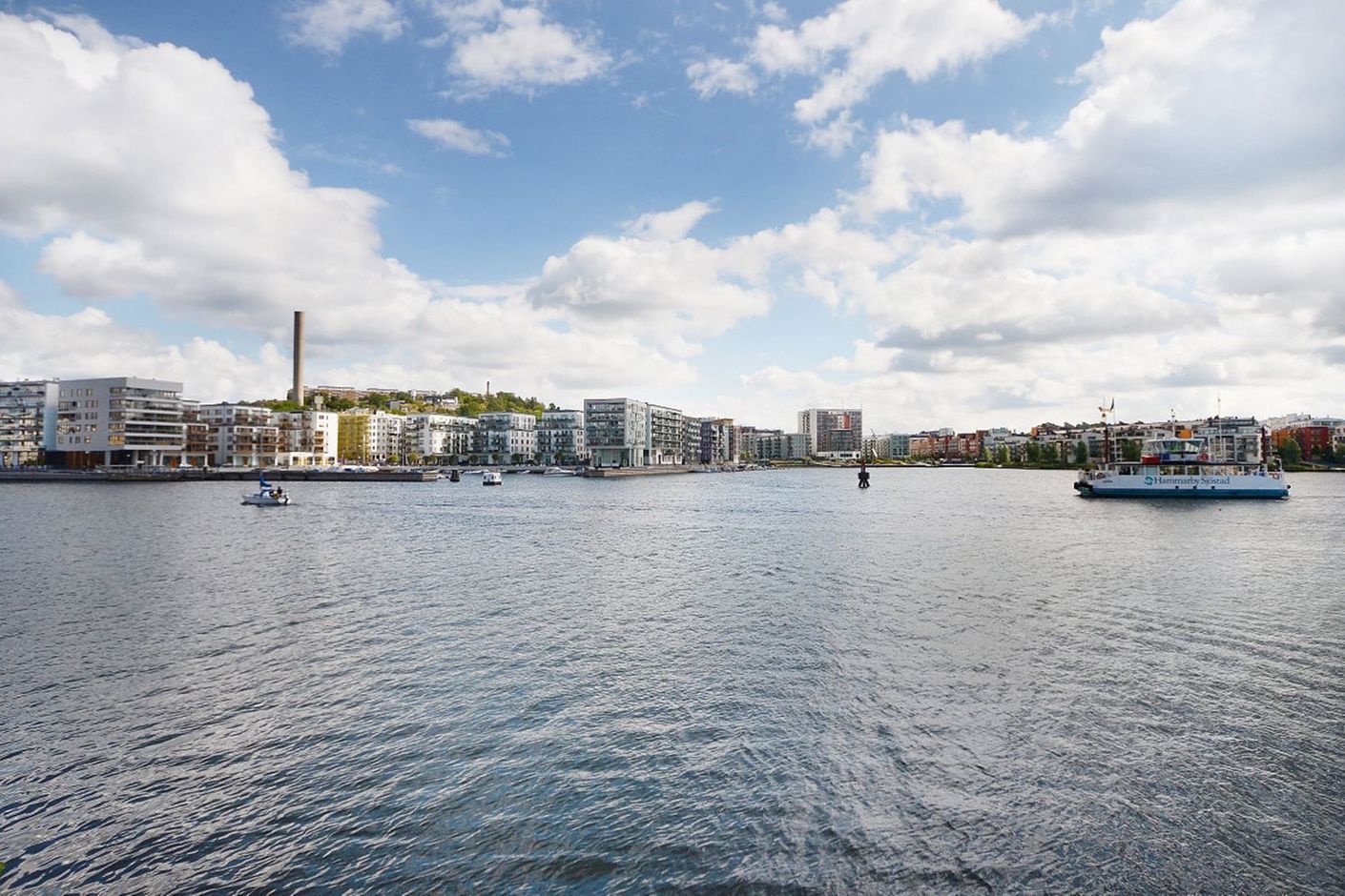 Marin miljö i området