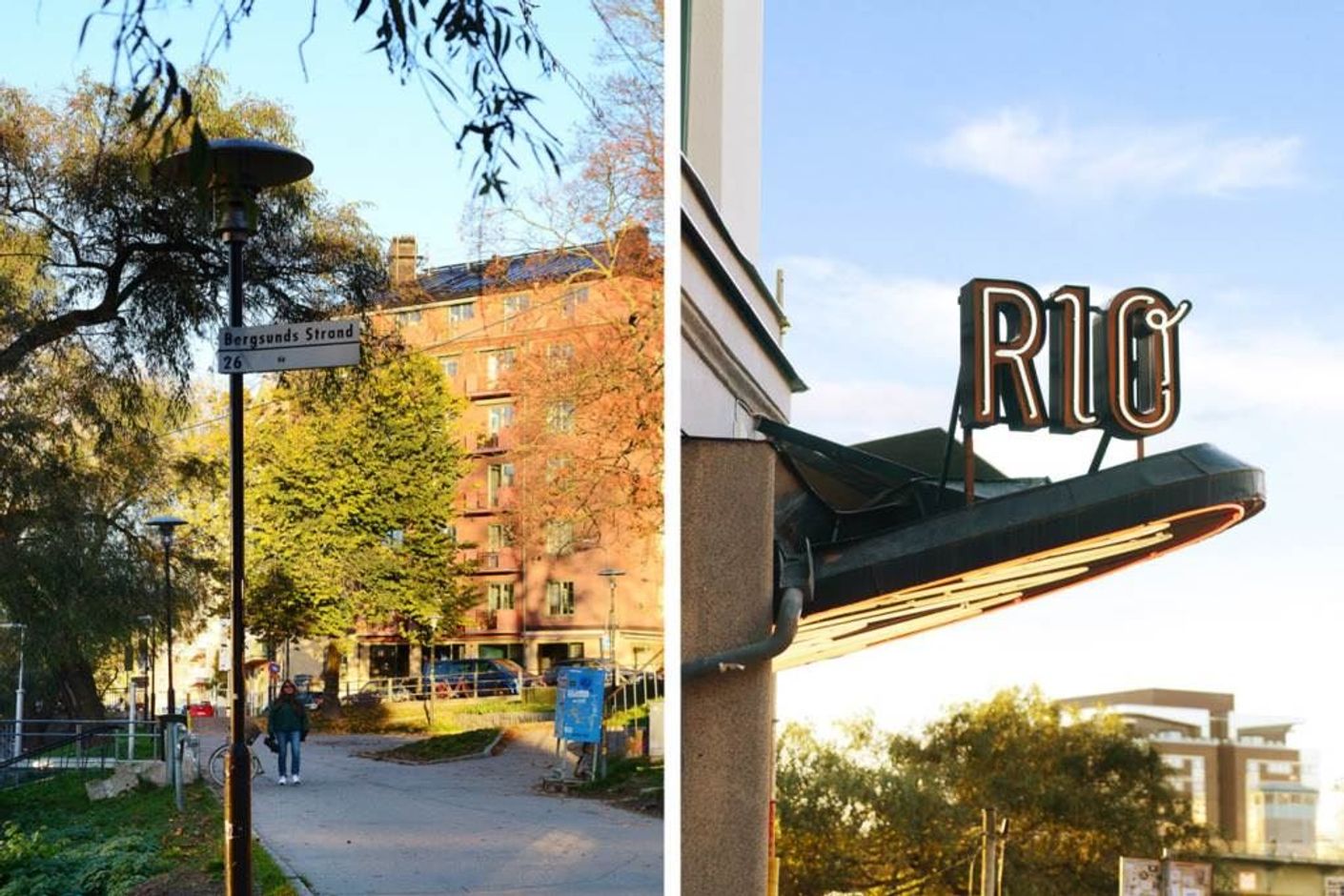 Lågupplöst Bio Rio och vackra omgivningar