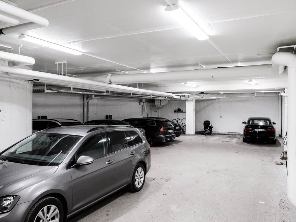 Garage i huset