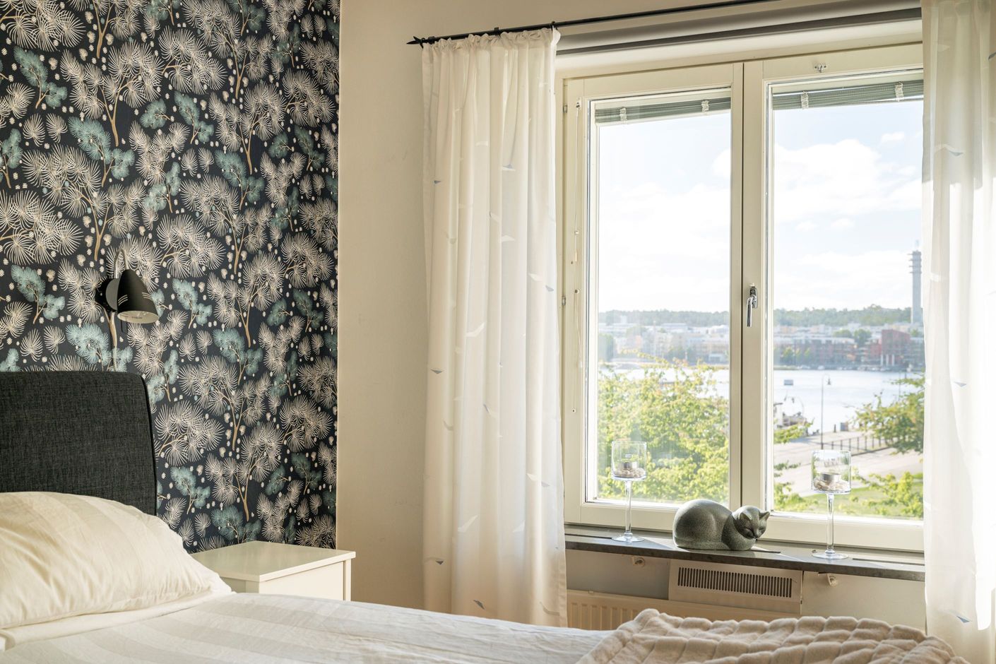 Underbar utsikt från sovrum