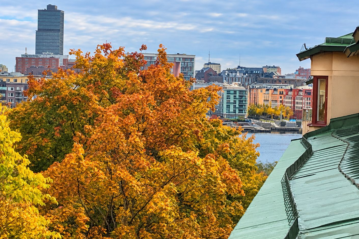 Sjöglimt från balkongen