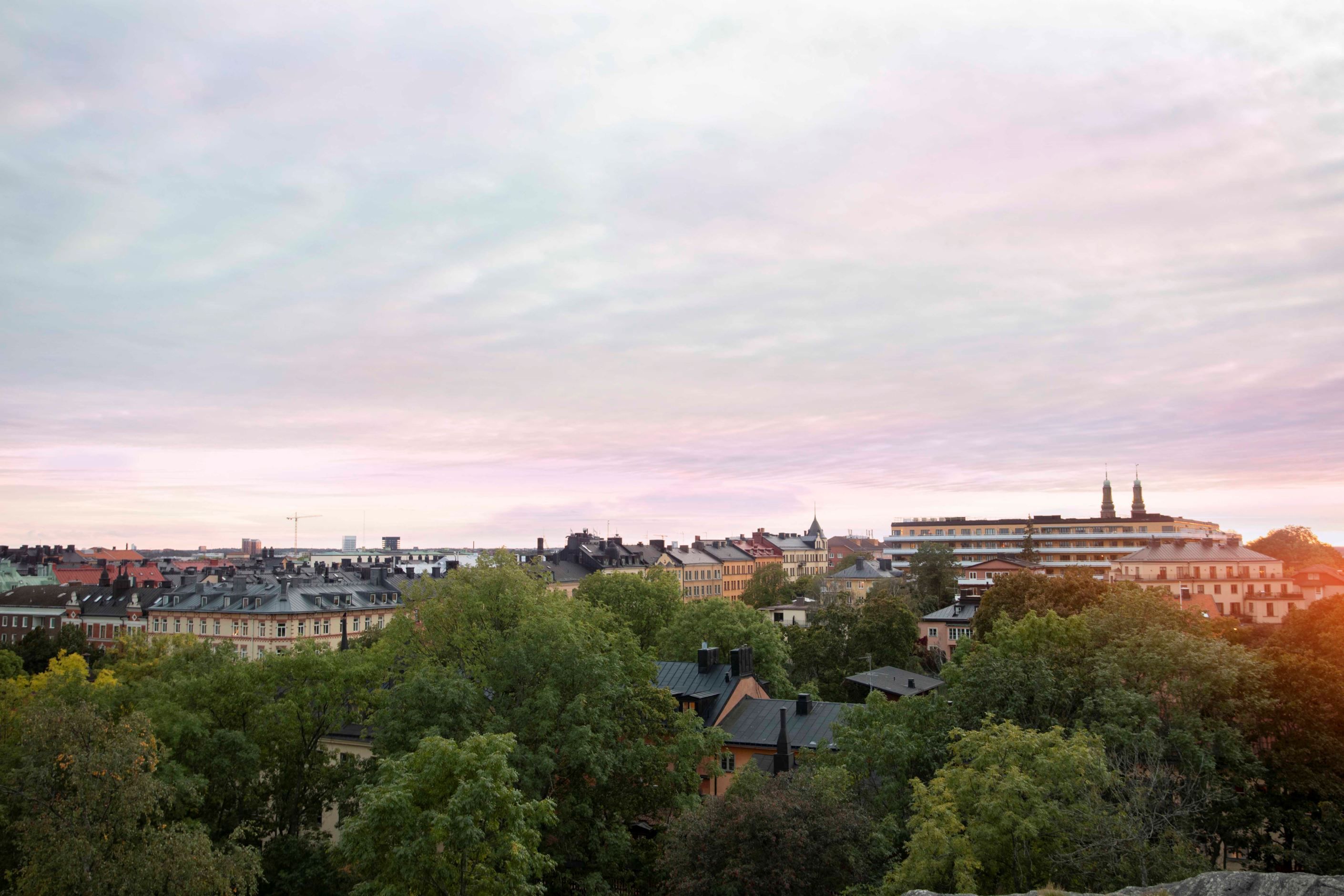 Utsikt från Skinnarviksberget
