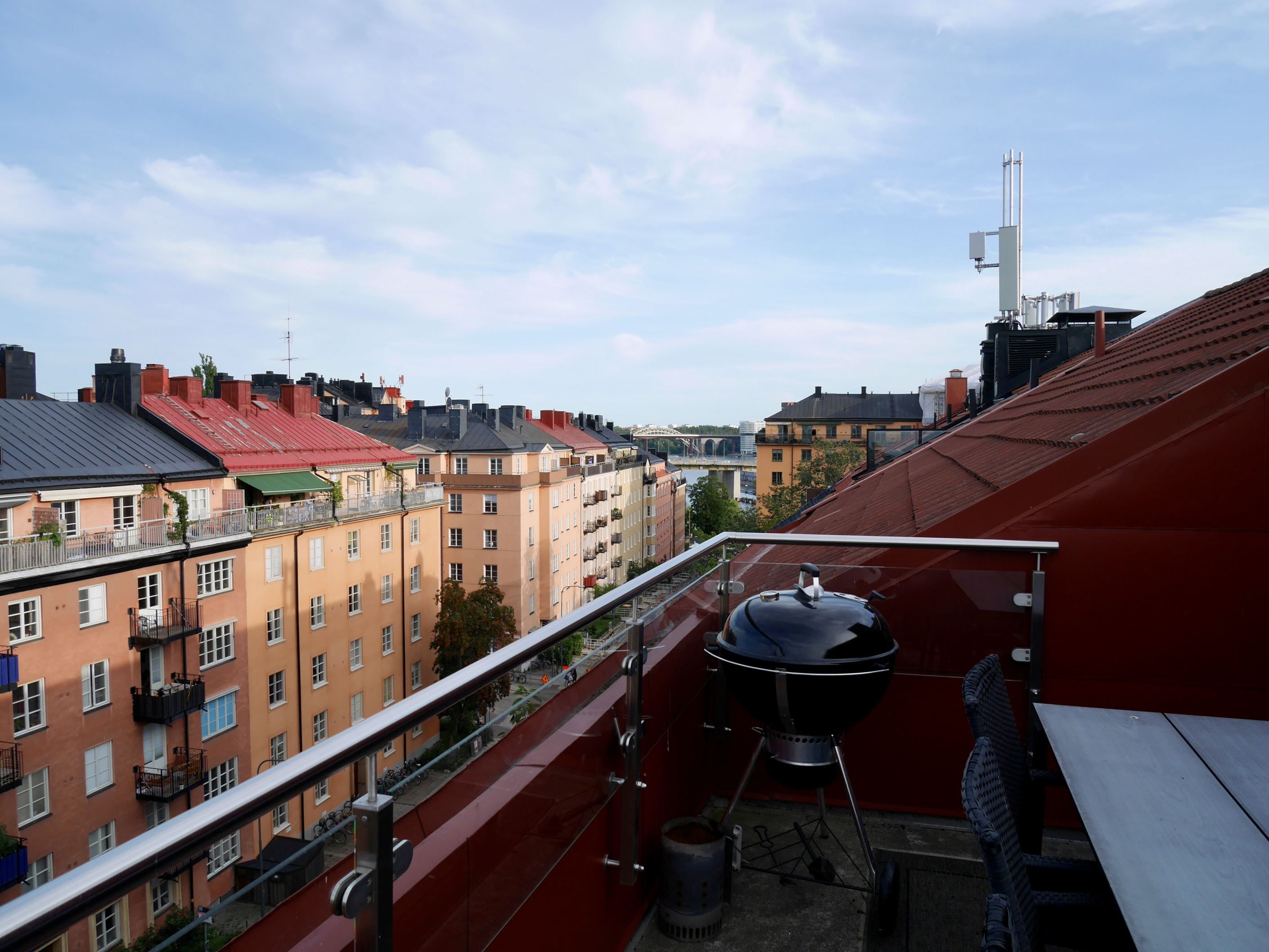 Föreningens härliga takterass