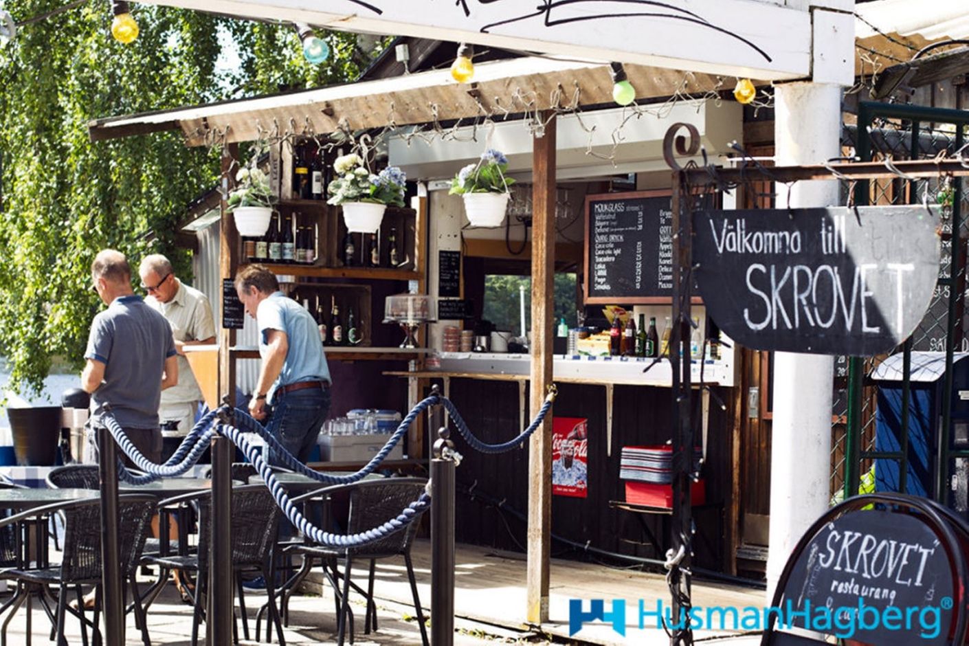 Populära restaurang Skrovet