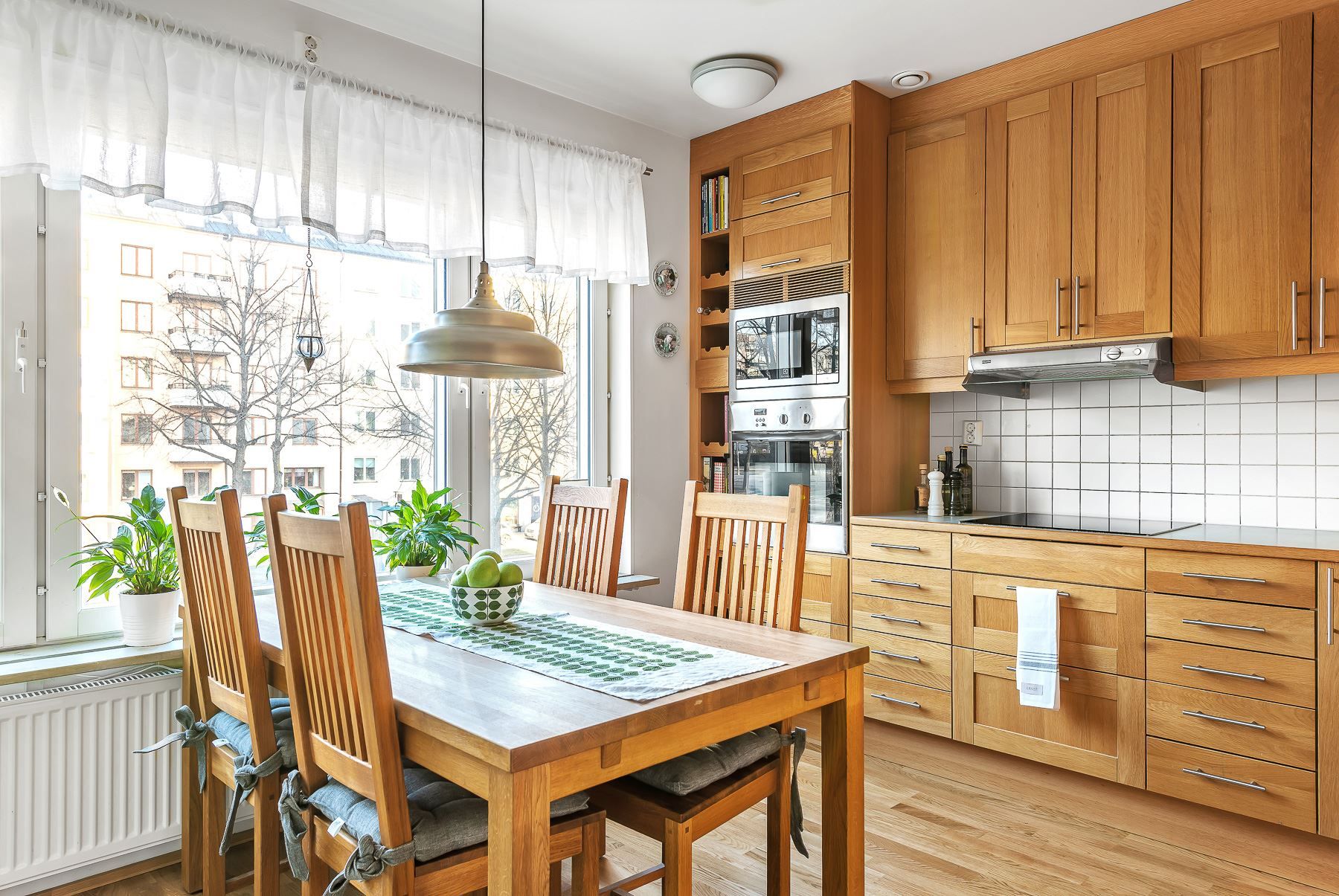 Kök med matplats