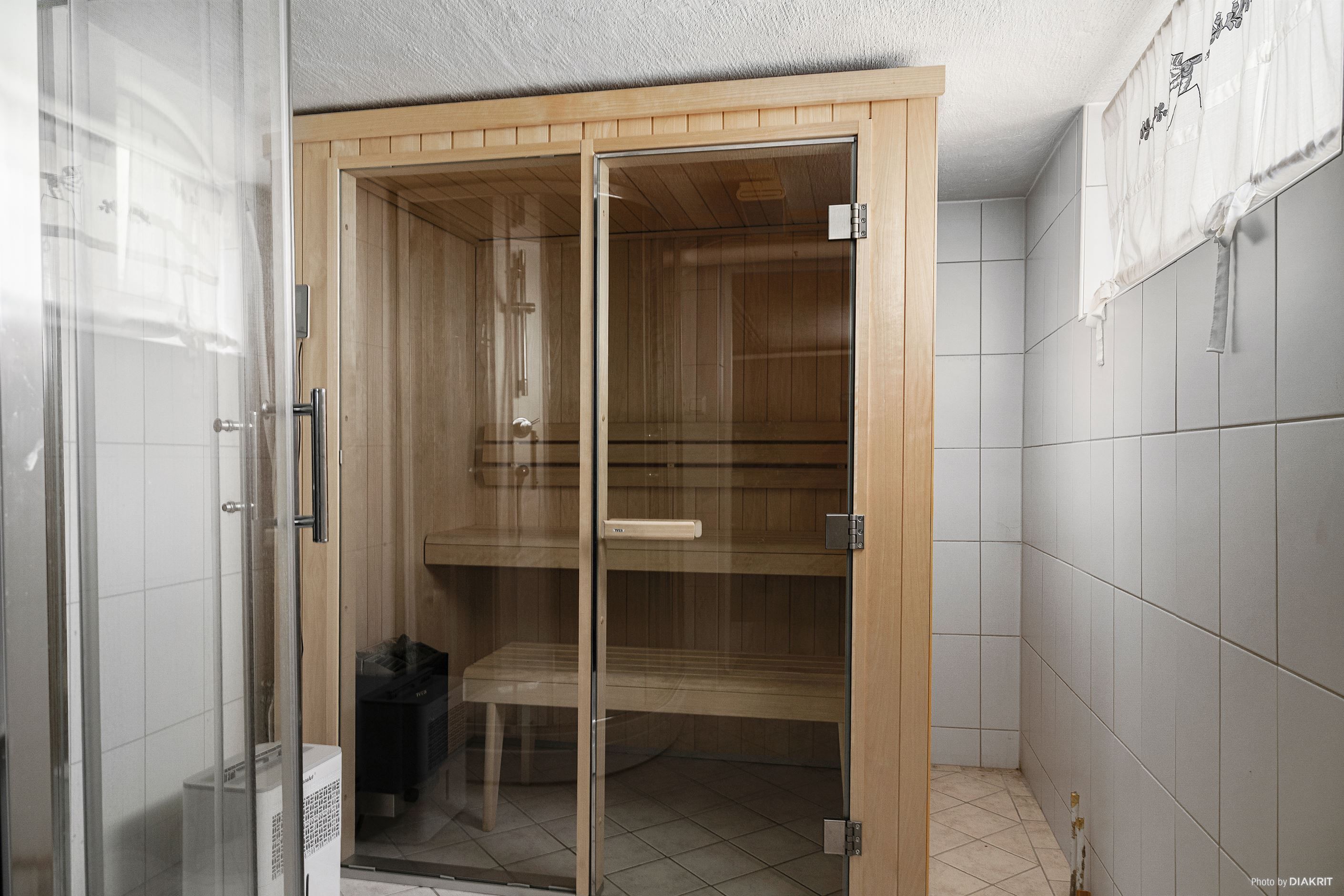 Dusch och bastu källare