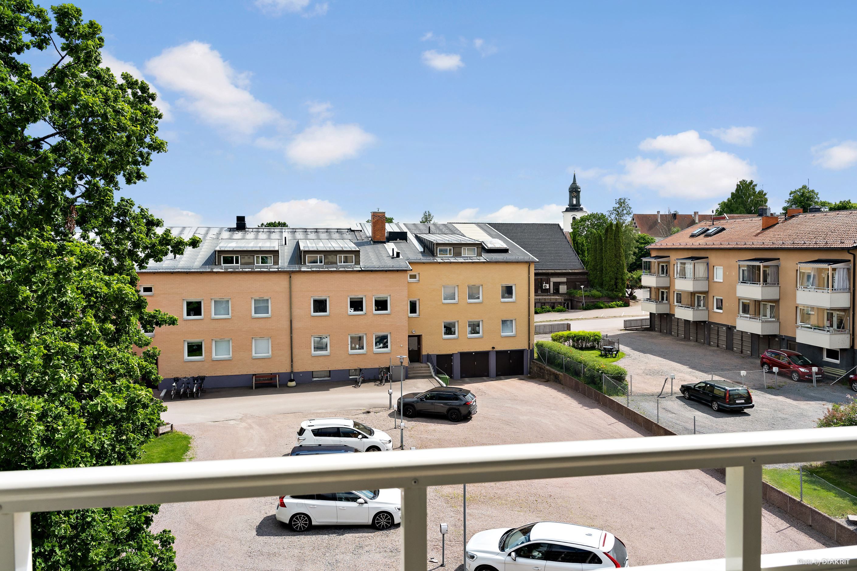 Balkong med utsikt