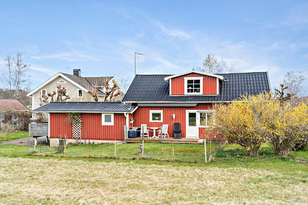 Vy från baksidan av den andra byggnaden