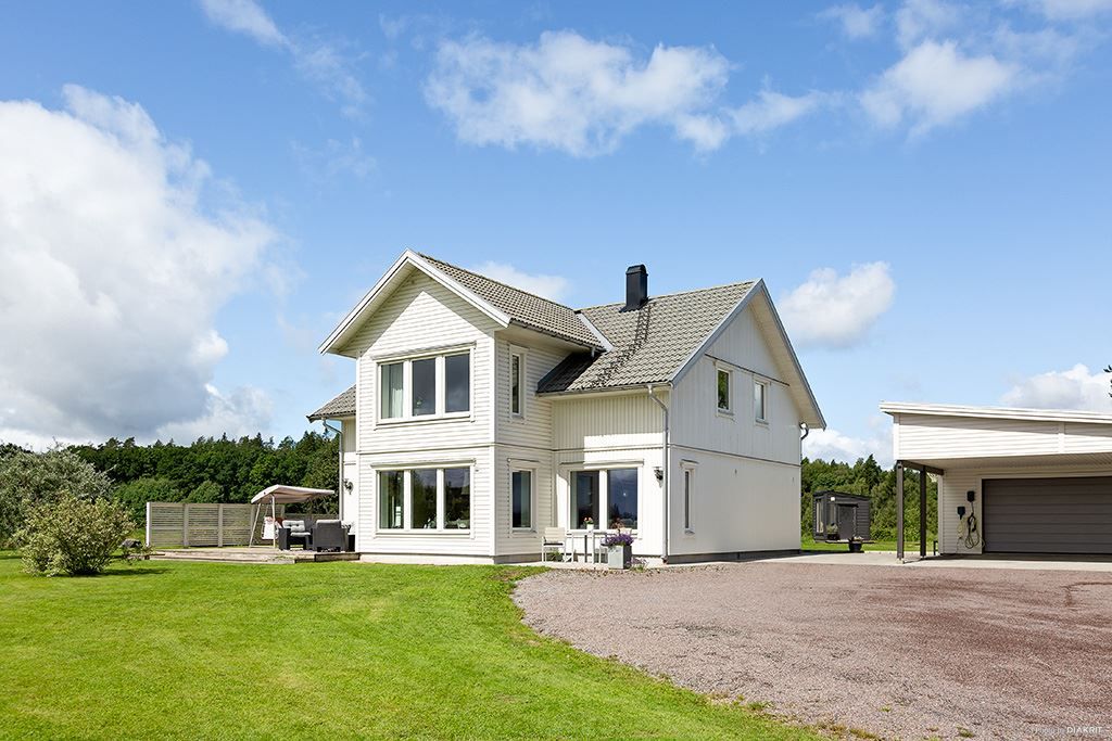 Vy från uppfart