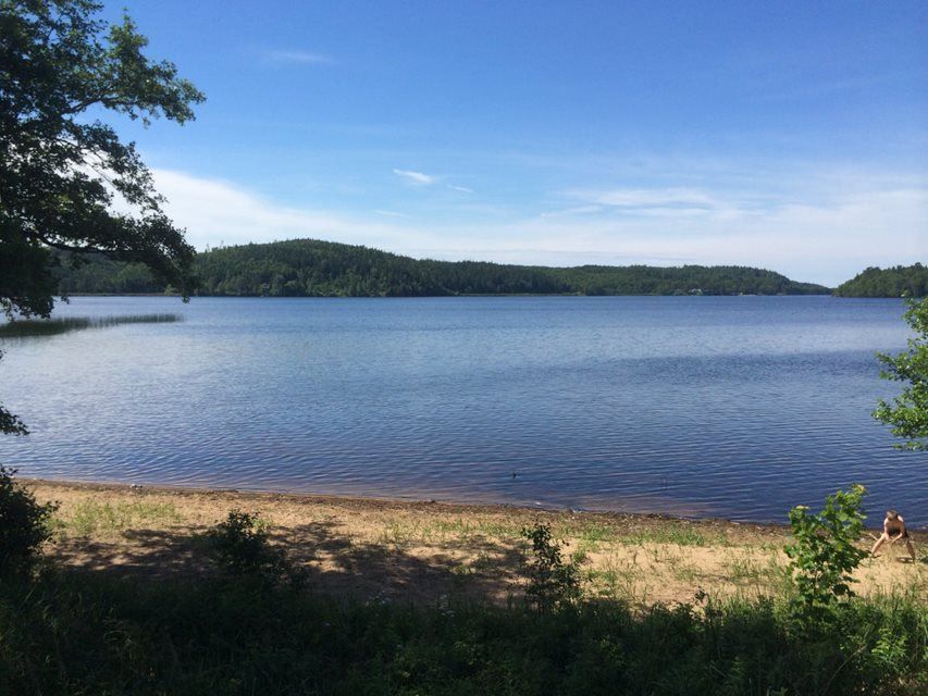 Strand vid Landvettersjön