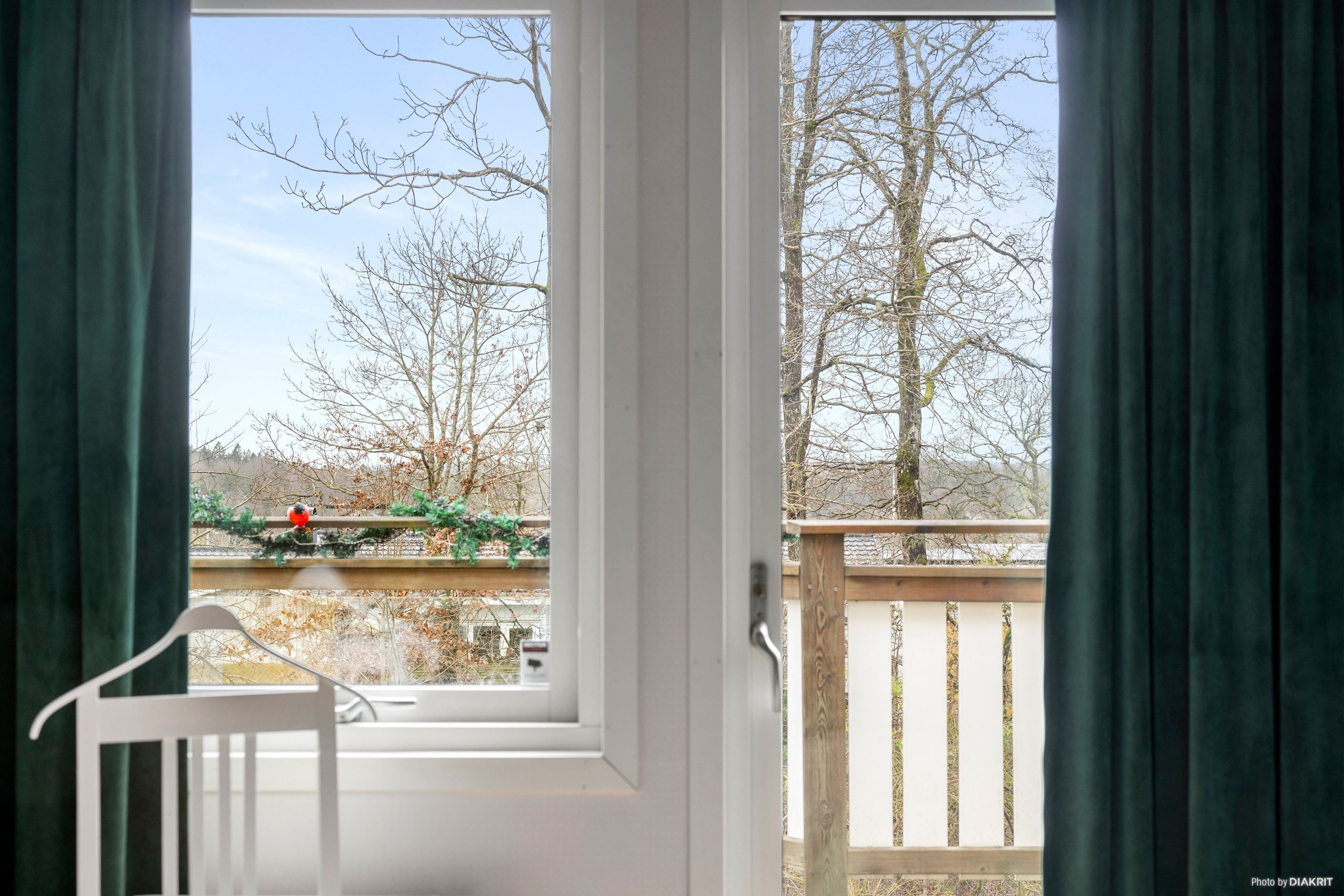 Utsikt från masterbedroom