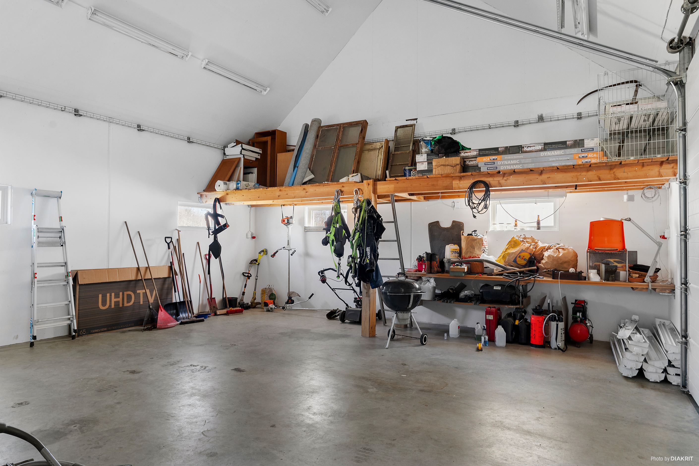 Verkstadsdel för höga fordon