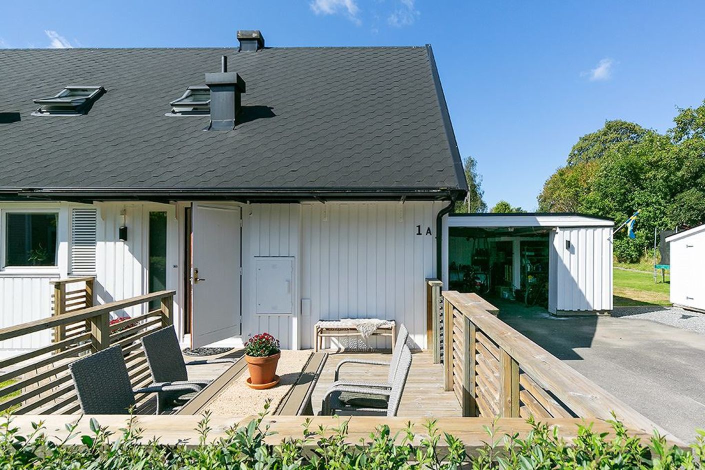 Morgonsol på framsida