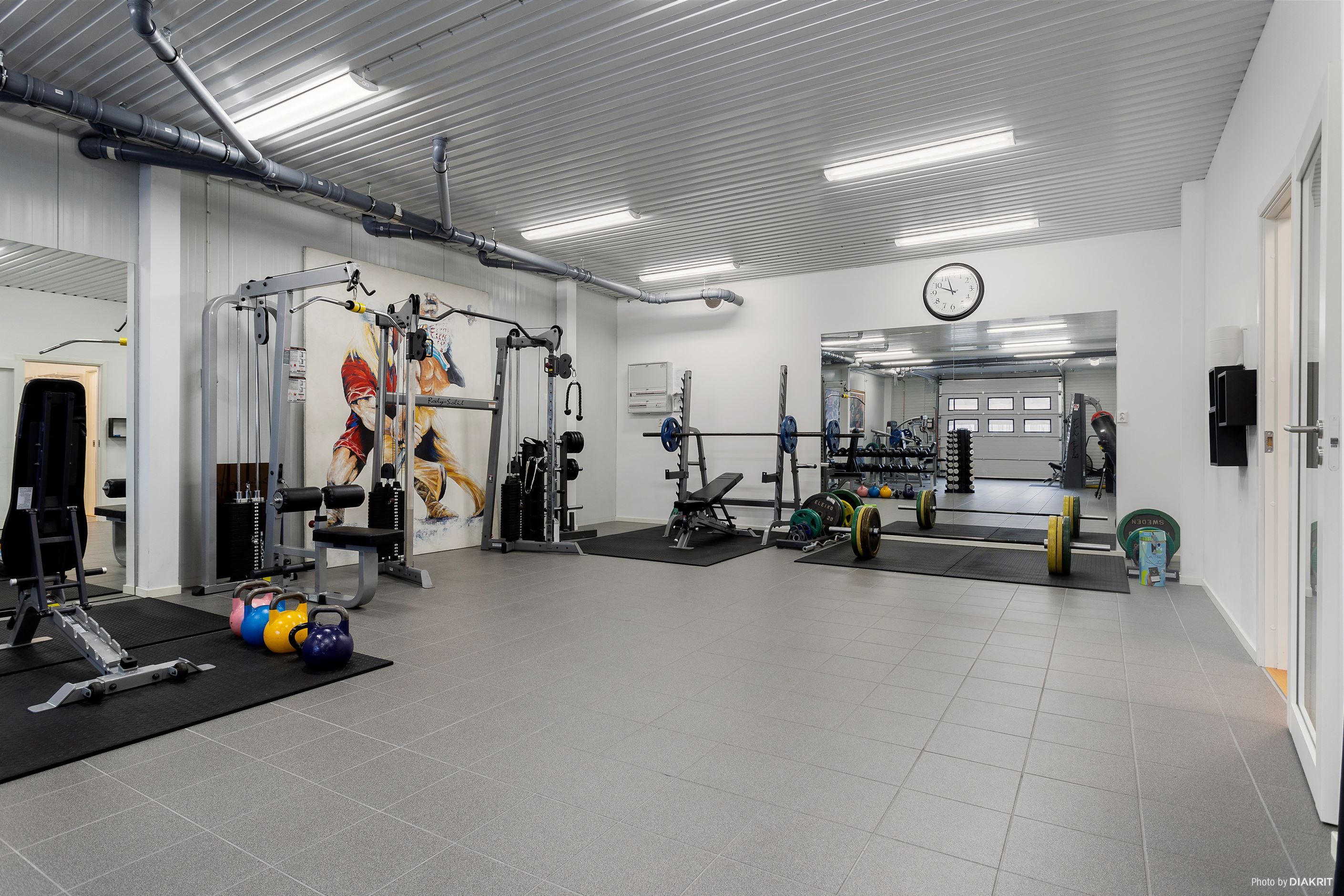Fullutrustat gym